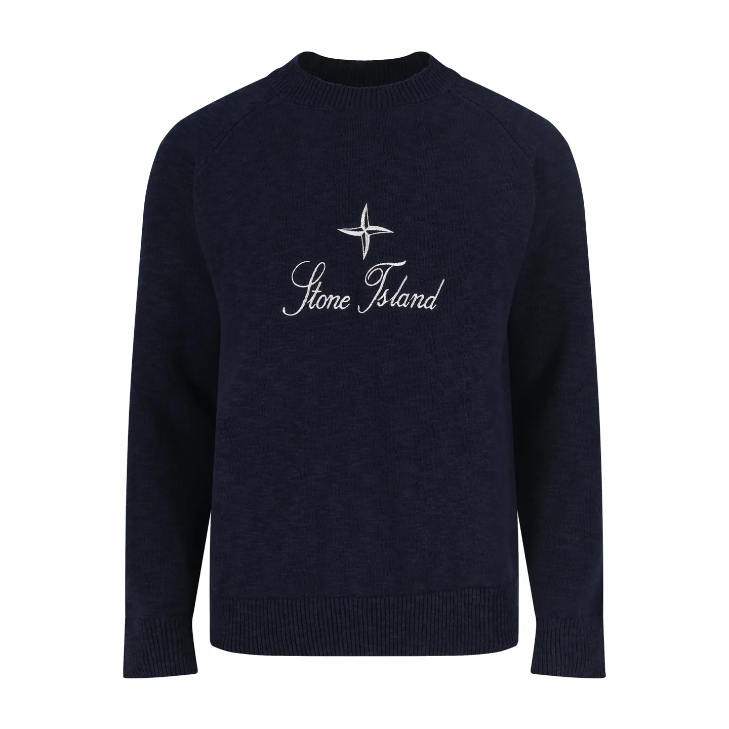 P460 Stone Island Stone Island embroidered sweater (blue). The original version was purchased and developed for 4,050 yuan. It is woven with yarn knitted from 58% wool and 42% nylon. The classic navy blue tone outlines a simple silhouette, and the raglan sleeve design takes into account both wearing comfort and the beauty of the shoulder line. The white embroidered brand logo and starburst pattern on the chest form a visual highlight, and the delicate stitching shows the craftsmanship. The selected knitted fabric is soft and skin-friendly, and the ribbed collar, cuffs and hem enhance the stiffness of the silhouette. Whether worn alone or layered, you can easily create a daily look that combines functionality and style. Size:S-M-L
